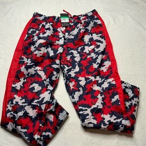 nike red camo tracksuit